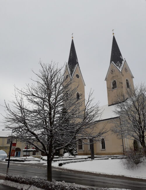 Domkirche schneebedeckt